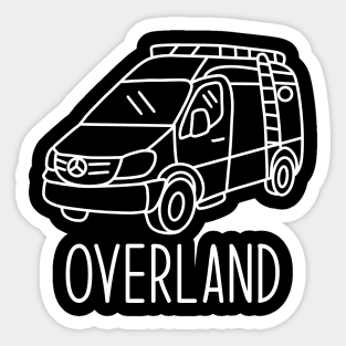 Overland Camper Conversion Sticker